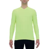 Uyn Run Fit langarm Laufshirt Herren yellow fluo S