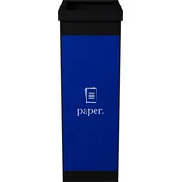 Paperflow Mülltrenner 60 l Schwarz