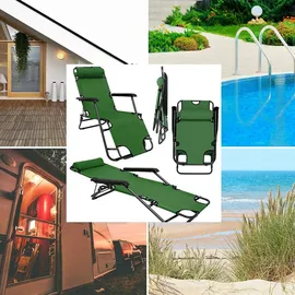 AMANKA Liegestuhl grün (15779)