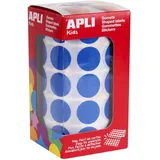 Apli Kids Runde Sticker 20,0 blau