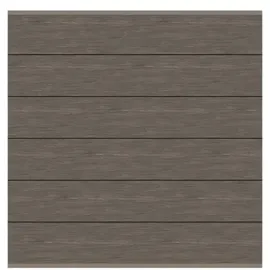 Traumgarten Zaun-Set 178 x 184 cm Vintage Oak/Aluminium