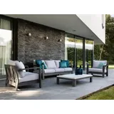 Apple Bee Delgado Lounge-Set Aluminium anthrazit