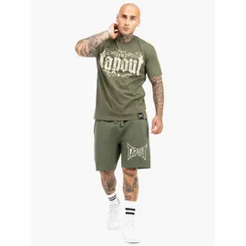 TapouT Lifestyle Basic Kurze Hose - Olive / Ecru - XL