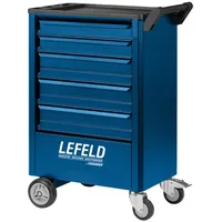 Gedore Werkstattwagen Uni Pro, 6 Schubladen, Stahlkorpus, korrosionsbeständig