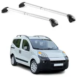 Aurilis Dachträger Gepäckträger für Citroen Nemo 2008-2013 3-5 türige Alu Silber