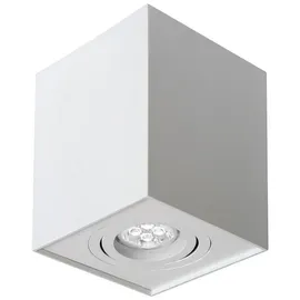 Spectrum Chloe 1 GU10 eckig weiß Aluminium