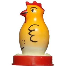Scherzkondom «Hahn» – Handbemalt, Hahn-Motiv, humorvoll (1 Stück) 1 St