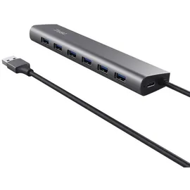 Trust Halyx USB 3.2 Gen1-Hub mit 7 Anschlüssen -