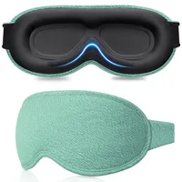 Gritin 3D Schlafmaske für Seitenschläfer Upgrade Atmungsaktive Schlafbrille