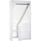 Proregal Garderobenständer Proregal 180 x 90 x 50 cm Weiß