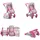 Moni Puppenwagen Rose Pink