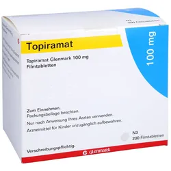 Topiramat Glenmark 100 mg Filmtabletten 200 St