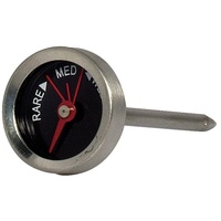 HENDI Taschenthermometer, Einstechmeter, Küchenthermometer, Fleischthermometer, 50 mm Edelstahlsonde, ø25x(H)70mm, Edelstahl