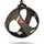 Curli Clasp Vest Hundegeschirr Braun S