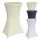 Baumarktplus Stehtischhusse 60 cm Farbe nach Auswahl Husse Partytisch Bistrotisch Stretch Decke beige