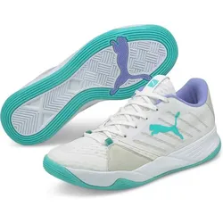 PUMA Herren Accelerate Pro W, PUMA WHITE-ELEKTRO AQUA-ELEKTR, 41