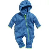 Playshoes Strickfleece-Overall Blau 80