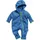 Playshoes Strickfleece-Overall Blau 80