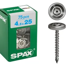 SPAX Spenglerschraube A2 4,5 x 25 mm 75 Stück