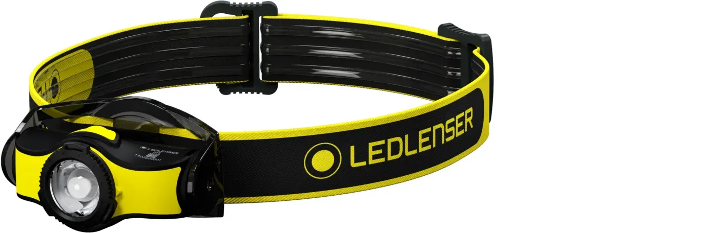 iH5: Kompakte Industrie-Stirnlampe   von Ledlenser, 200 Lumen, 130 Leuchtweite, 35h Laufzeit