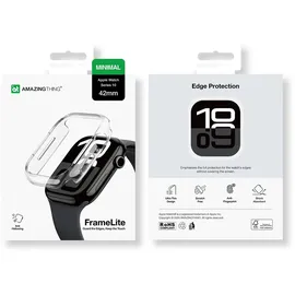 AMAZINGthing Minimal Case – Smartwatch-Hülle für Apple Watch 10/11 (42mm), mit Rundum-Schutz