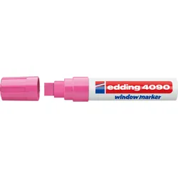 EDDING 4090 window - Marker - für Glas - Neon Pink