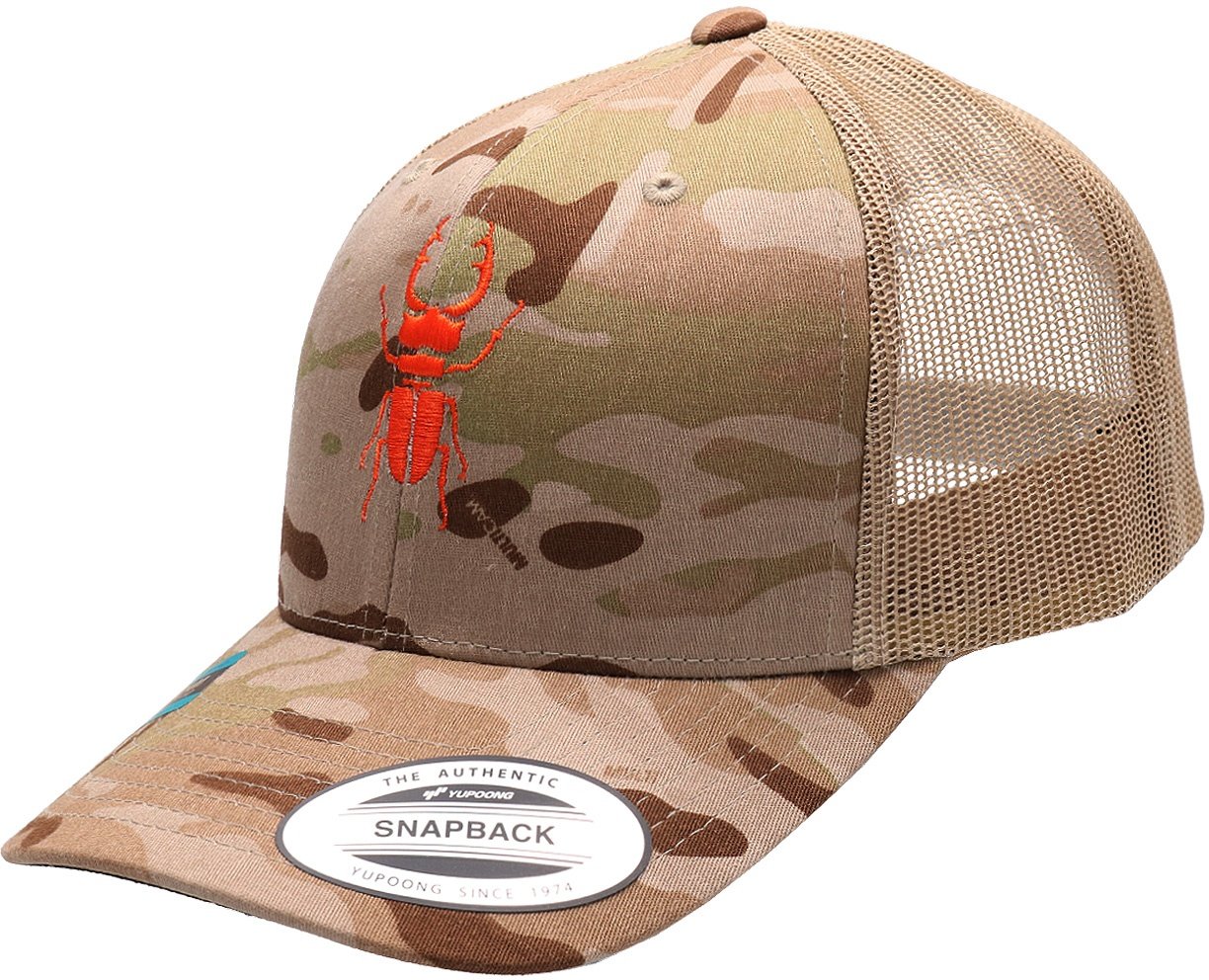 ArmyBug Statement Trucker Cap desert