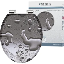 Schütte MDF WC-Sitz Grey Steel