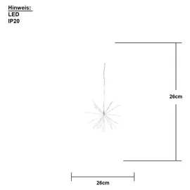 Star Trading Solarleuchte Kunststoff/Metall 26,0 cm inkl. Batterie/Solarzelle Silber