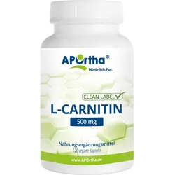 L-Carnitin 500 mg - 120 vegane Kapseln One Size