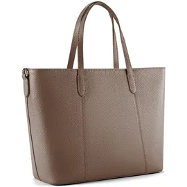 lazarotti Bologna Shopper Leder Taupe