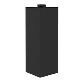 vidaXL Hängeaufbewahrung für Schränke 2 Stk. 4 Fächer schwarz