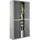 Paperflow easyOffice Rollladenschrank 110 x 41,5 x 204 cm grau