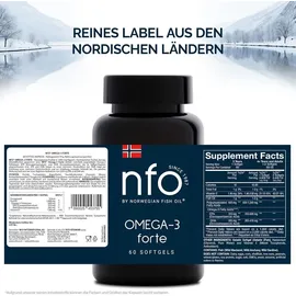 nfo Omega 3 Forte Kapseln 60 St.
