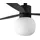 faro BARCELONA Amelia Ball LED Deckenventilator schwarz