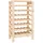 vidaXL Weinregal 61,5 x 30 x 107,5 cm Massivholz Kiefer Braun