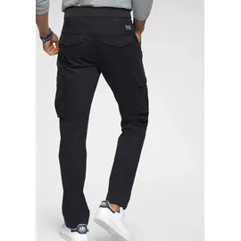 H.I.S. Cargohose Regular Schwarz 40