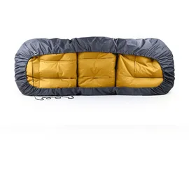 Lumaland Wetterschutzhaube für 3 Modulare Elemente 200 x 100 x 100 cm Grau