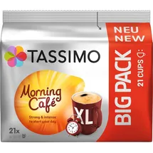 TASSIMO Morning Café XL Strong & Intense 21 St.