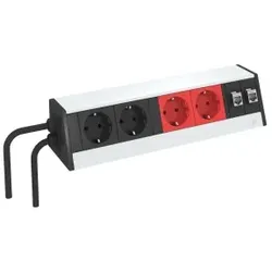 OBO 6116918 Deskbox frei aufstellbar Aluminium DB-0A3 D22SR2K