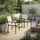 ML-Design Gartenstuhl 56 x 85,5 x 53 cm beige 6 St.