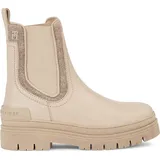 Tommy Hilfiger Feminine Felt Chelsea Boot Damenschuhe Stiefel Beige, Schuhgröße:40 EU - Beige - 40