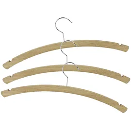 BÜRSTENMANN Bürstenmann, Kleiderbügel, Kleiderbügel FSC m.Kerbe 3er (7x)