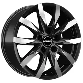 Borbet CW5 6,5 x 16 5 x 160 ET60 Schwarz Poliert Matt