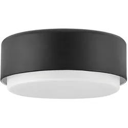 Hinkley Cedric Flush Small Mount - Schwarz