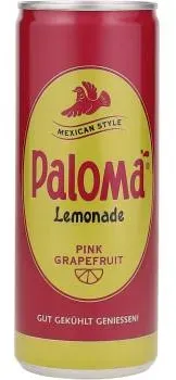 Paloma Lemonade Pink Grapefruit 250ml