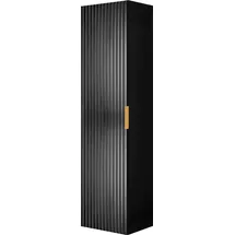 Rodan Hochschrank 35 x 136 x 27 cm Schwarz Holz