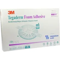 Fresenius Kabi Deutschland GmbH Tegaderm Foam Adhesive FK 10x11cm oval 90611 10 St