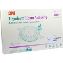 Fresenius Kabi Deutschland GmbH Tegaderm Foam Adhesive FK 10x11cm oval 90611 10 St