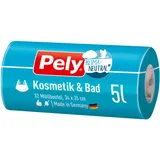 Pely 30104 - PELY Müllbeutel, Kosmetik & Bad 32 Stk, 5 Liter